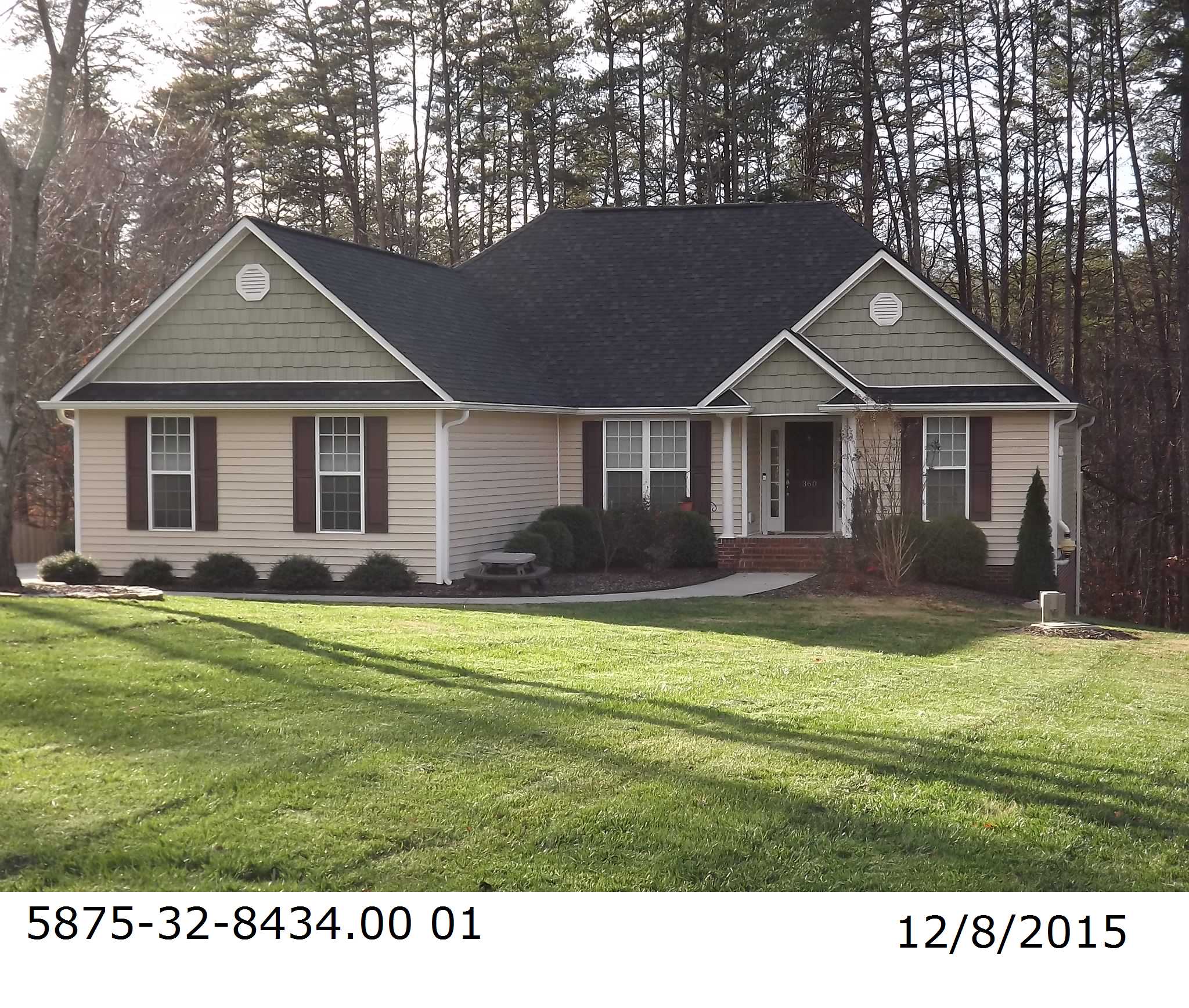 Forsyth tax assessor photo — 360 Lewisville Trails RD