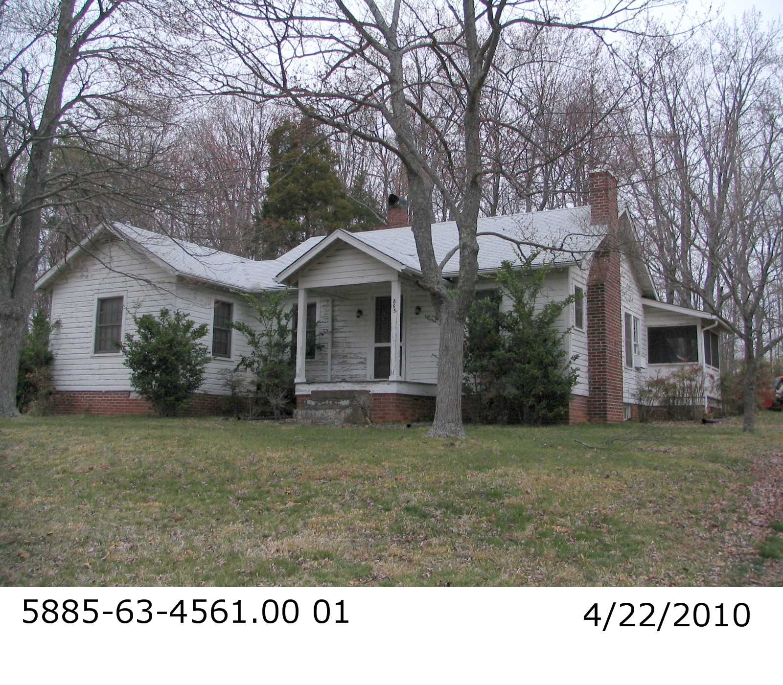 Forsyth tax assessor photo — 865 Lewisville-clemmons RD