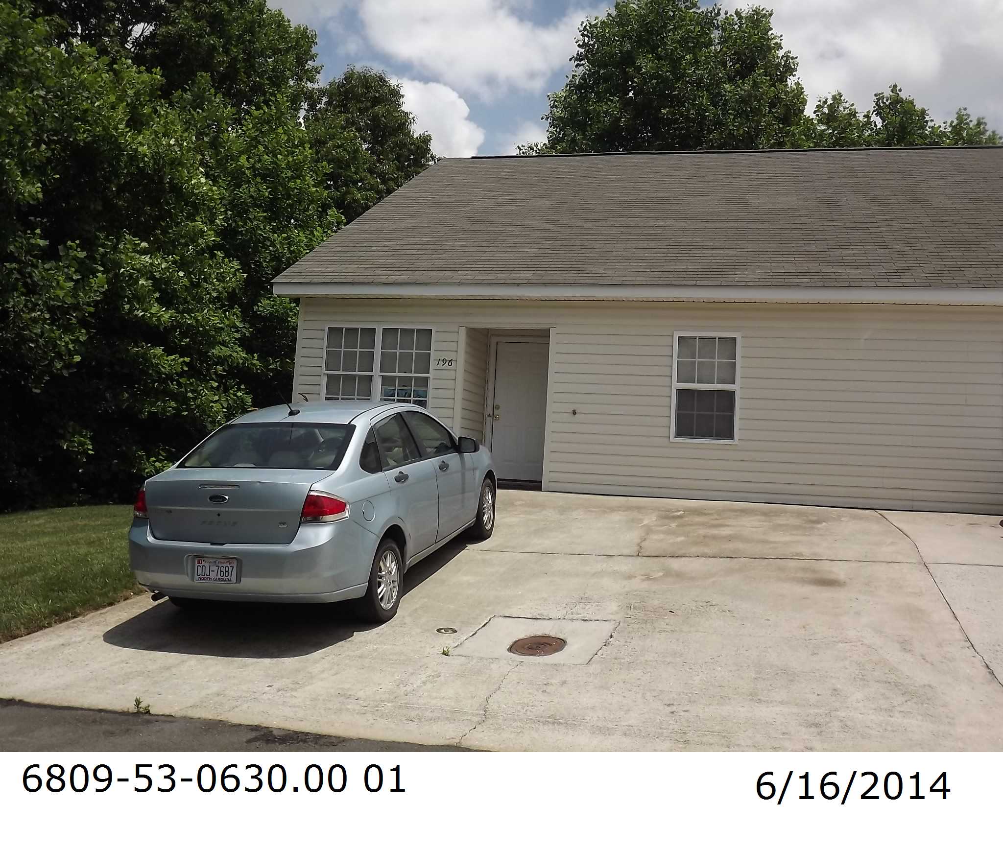 Forsyth tax assessor photo — 196 Bethania Oaks Cir