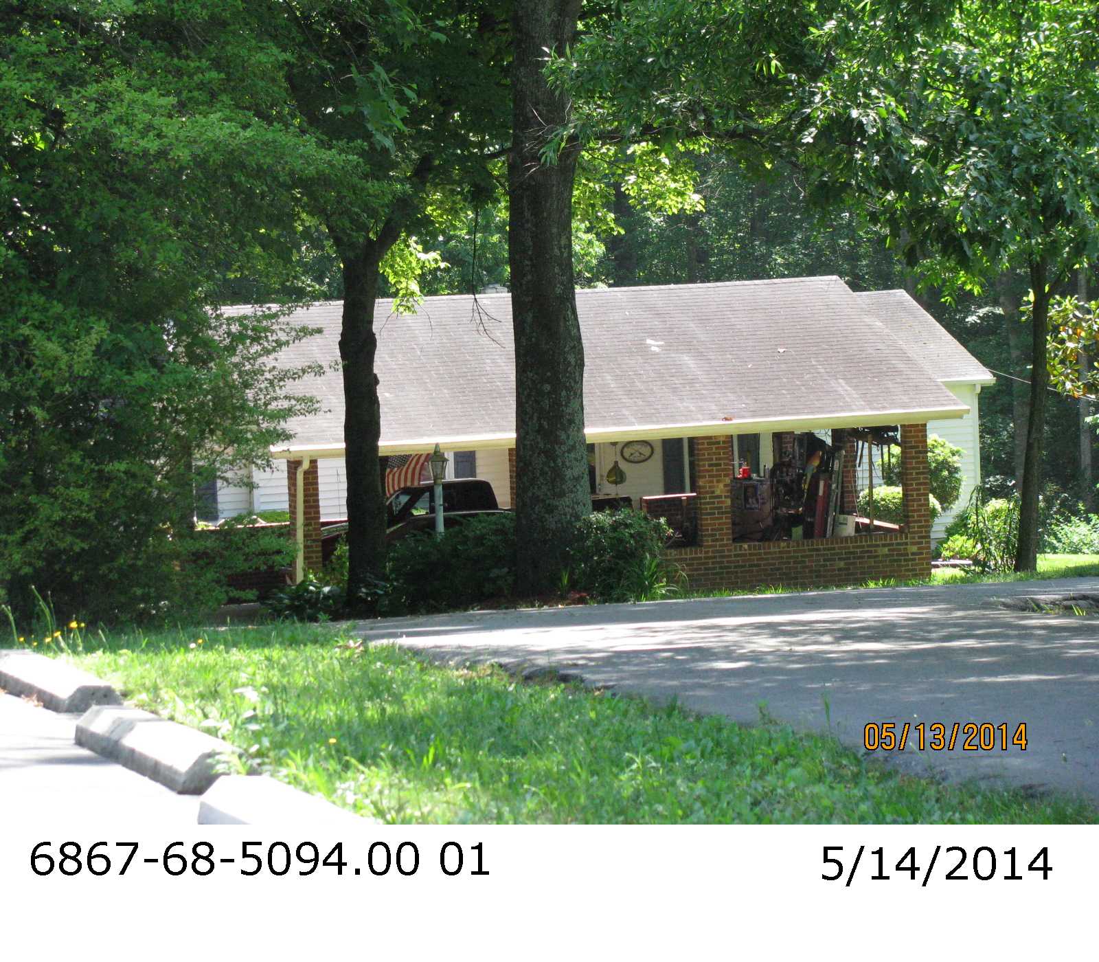 Forsyth tax assessor photo — 3825 Old Hollow Rd